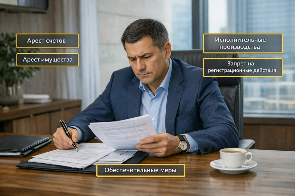 Проверка арестов по ТОО, АО или ИП в Казахстане перед сделкой