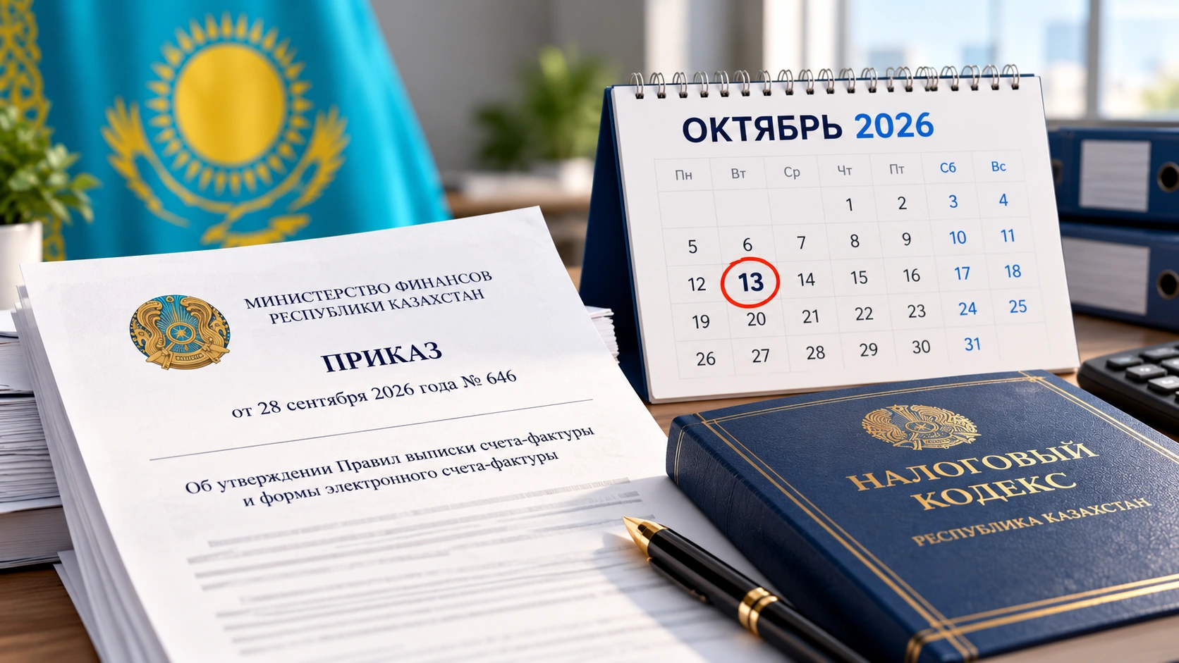 Изменения ЭСФ с 13 октября 2026 года в Казахстане