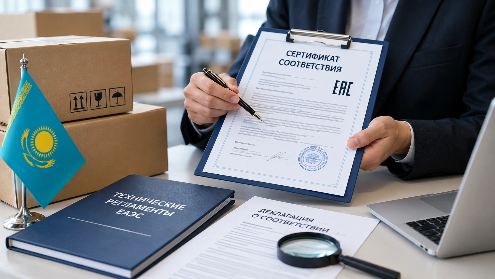 Обязательная сертификация продукции в Казахстане — проверка сертификата соответс