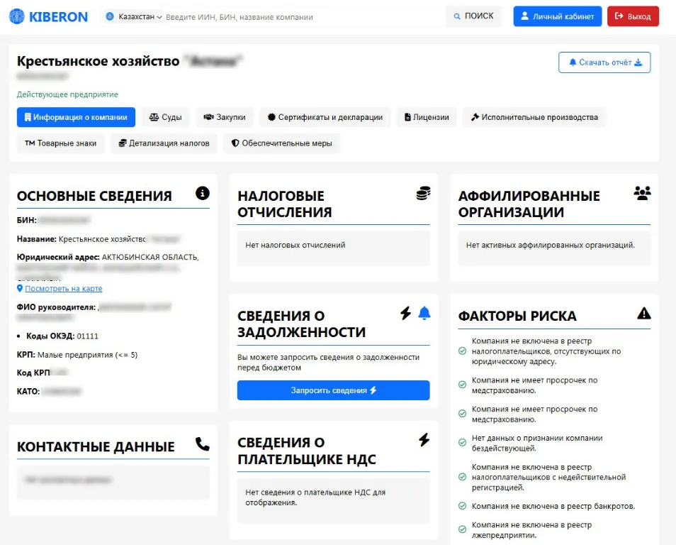 Проверка фермерского хозяйства в РК: иконки агротемы