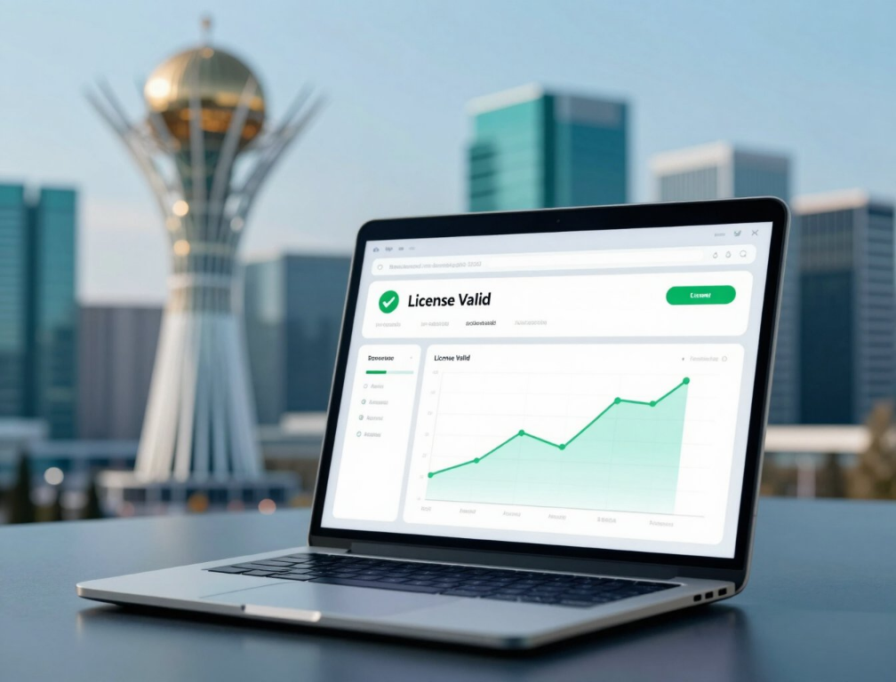 Проверка лицензии компании в Казахстане через электронный реестр